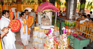 Shri Krishna vrindavan rath yatra banke bihari