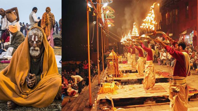 sangam aarti ganga aarti kumbh