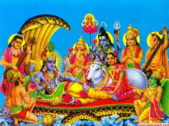 bhagwan vishnu sabhi hindu devi devtaon ke saath