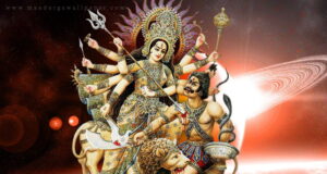 Durga devi maa killing asur